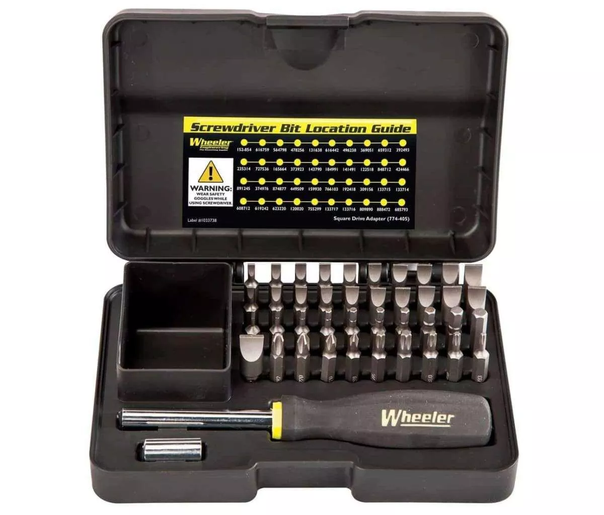 Wheeler 43 Piece Professional Gunsmithing Screwdriver Set – 954621