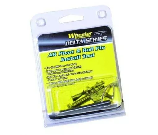 Wheeler AR Pivot Pin/Roll Pin Install Tool – 156233