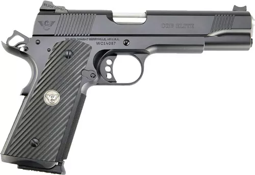 WILSON CQBE-FS-45A 45ACP 5″ – 8-SHOT BLACK ARMOR TUFF.