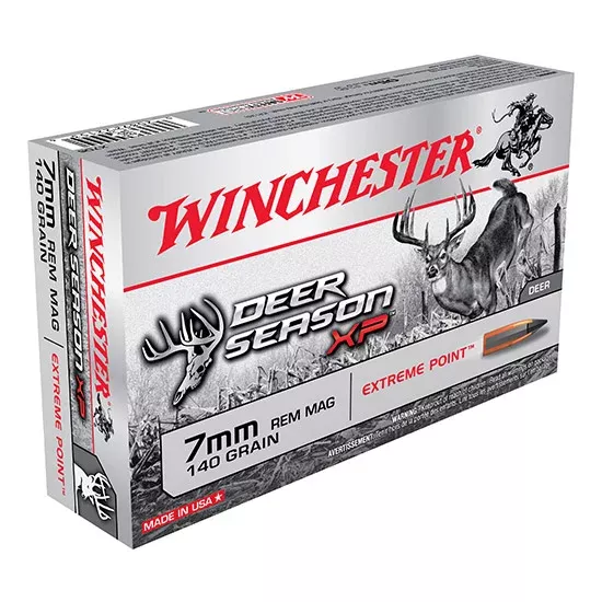 WIN DEER SEASON XP 7MMREM 140GR 20/10