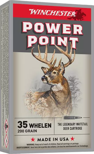 Winchester Ammo X35W Power-Point35Whelen 200gr 20 Per Box/10 Case