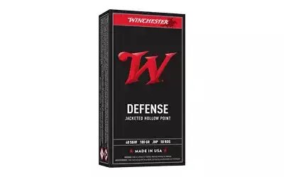 Winchester Ammunition .40S&W 180gr JHP 50 Round Box