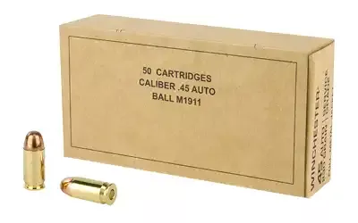 Winchester Ammunition .45 ACP 230gr FMJ Service Grade 50 Round