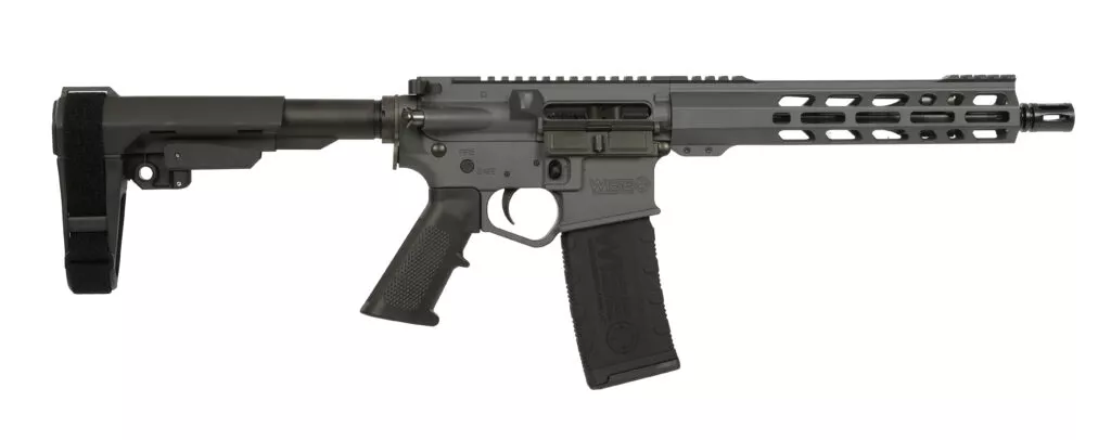 WISE ARMS WA-15B 300BLK GRY 10.5″ SBA3