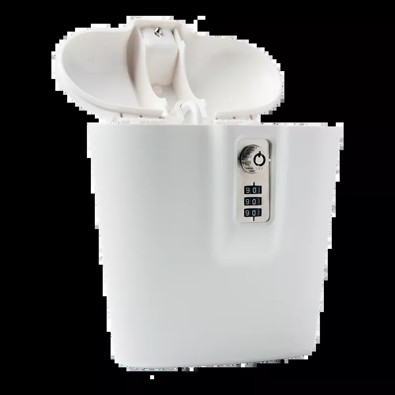 Withstand White Portable Safe