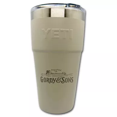 YETI Rambler 20oz Stackable | Gordy & Sons Skiff Logo