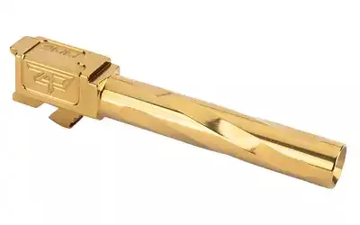 Zaffiri Precision Barrel for Glock 17 Gen5 Gold TiN