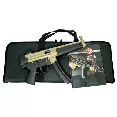 Zenith Firearms Zenith Firearms ZF-5 9mm Semi-Automatic Rifle with 8.9-Inch Threaded Barrel - Flat Dark Earth Essentials Package