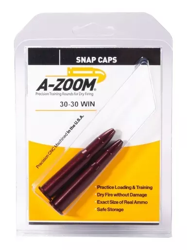 A-Zoom 30-30 Win Snap Caps, 2 Pack