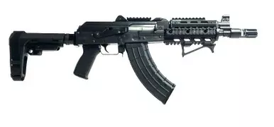 ZPAP92 PIST 7.62X39 BLK SB3